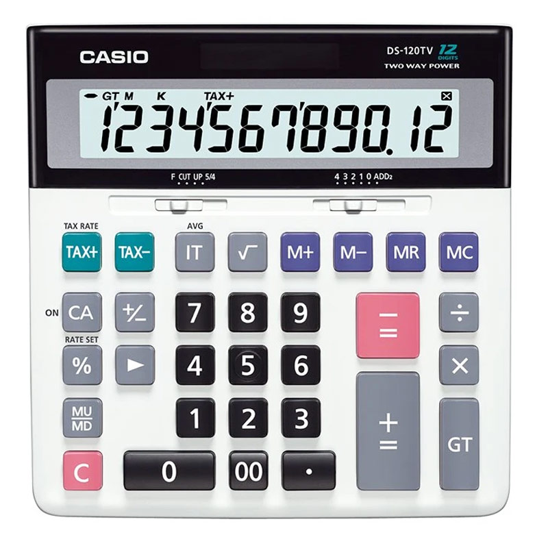 ماشین حساب کاسیو Casio DS-120TV