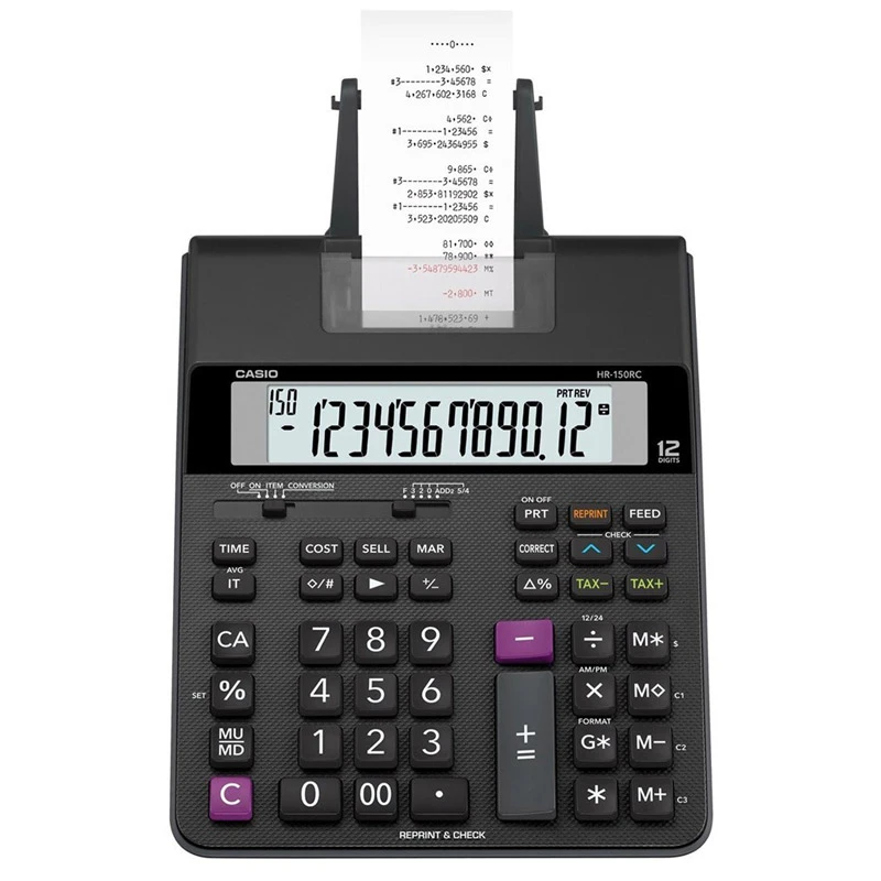 ماشین حساب کاسیو Casio HR-150RC