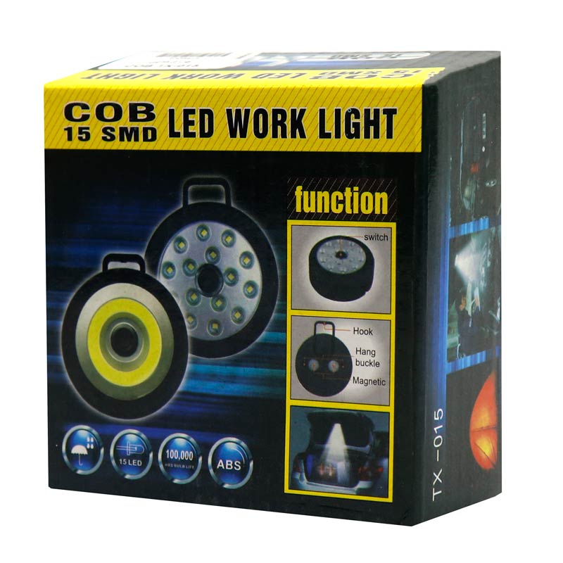 چراغ قوه مگنتی آویزدار COB TX-015
