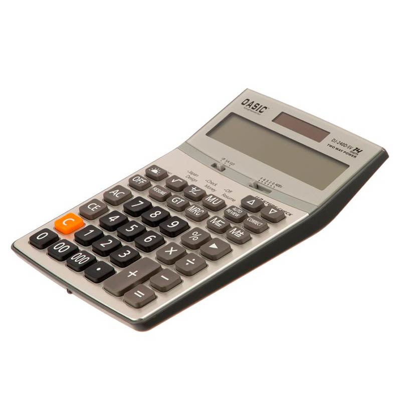 ماشین حساب کاسیک Qasic DJ-240D-SV