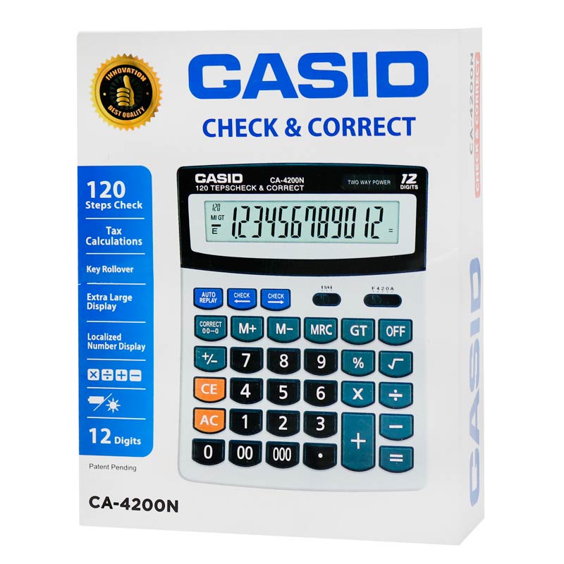 ماشین حساب کاسیو Casio CA-4200N