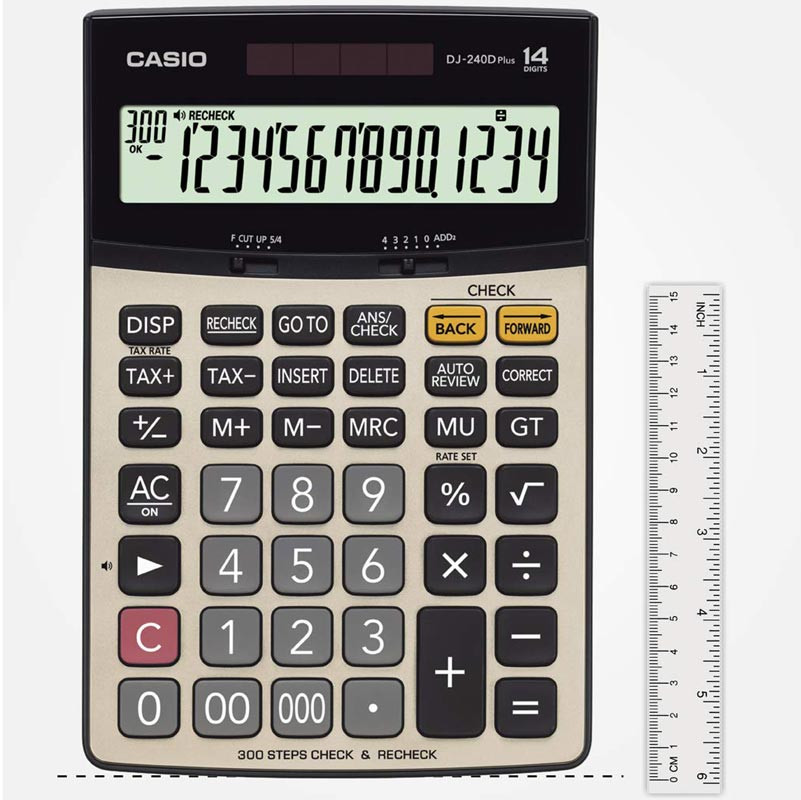 ماشین حساب کاسیو Casio DJ-240D Plus