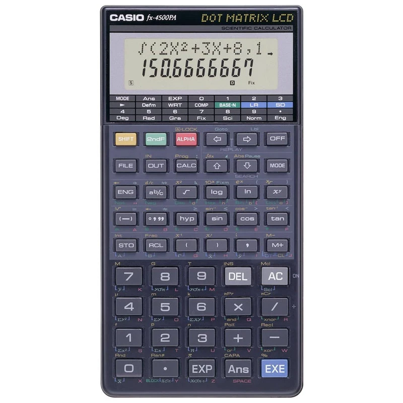 ماشین حساب مهندسی کاسیو Casio FX-4500PA