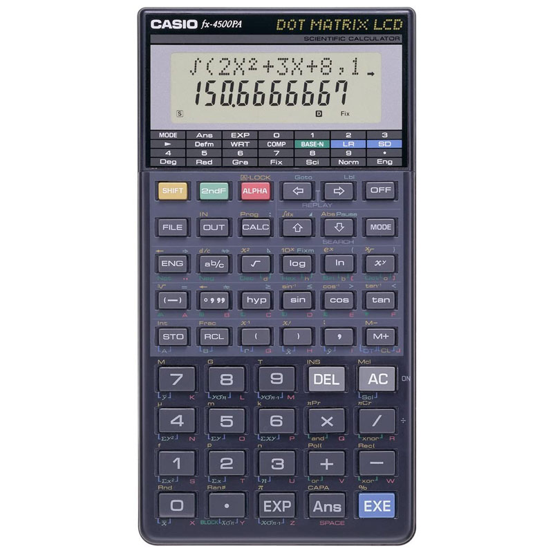 ماشین حساب مهندسی کاسیو Casio FX-4500PA