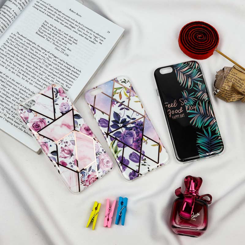 قاب طرح کاشی iPhone 6/6s