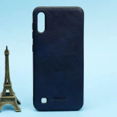 قاب چرمی آبی EPIMAX سامسونگ A10 / M10
