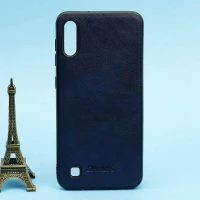 قاب چرمی آبی EPIMAX سامسونگ A10 / M10
