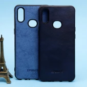 قاب چرمی آبی EPIMAX سامسونگ A10s