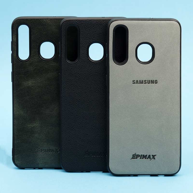 قاب چرمی مشکی EPIMAX سامسونگ A20 / A30