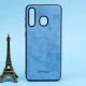 قاب چرمی آبی EPIMAX سامسونگ A20 / A30