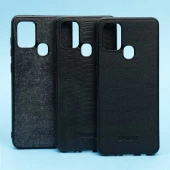 قاب چرمی مشکی EPIMAX سامسونگ A21s