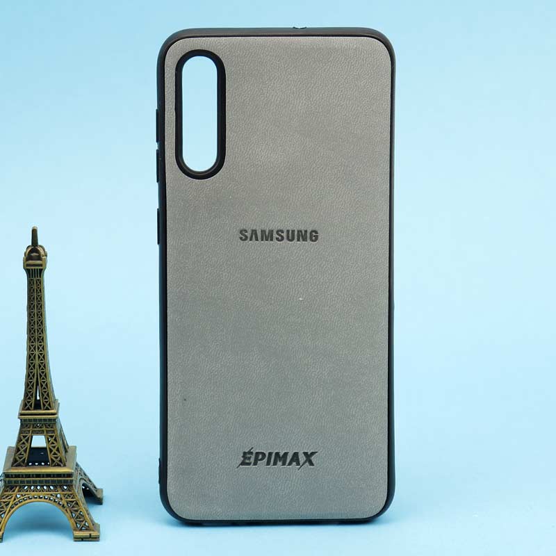 قاب چرمی مشکی EPIMAX سامسونگ A30s / A50 / A50s