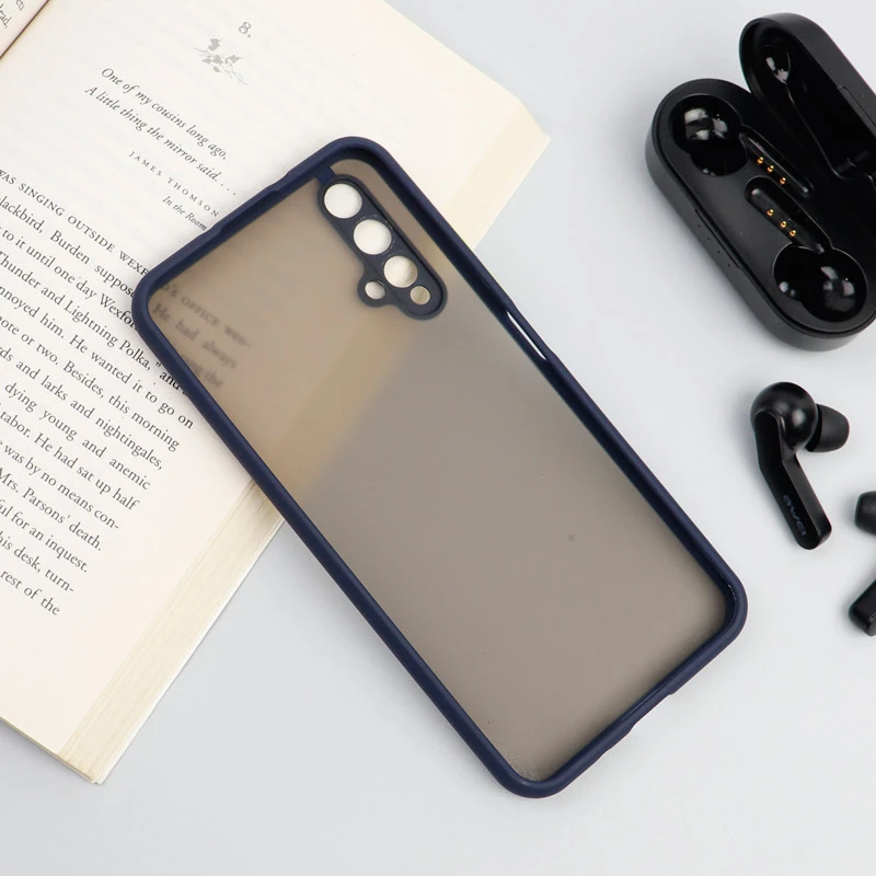 قاب PC مات محافظ لنز دار Huawei Nova 5T