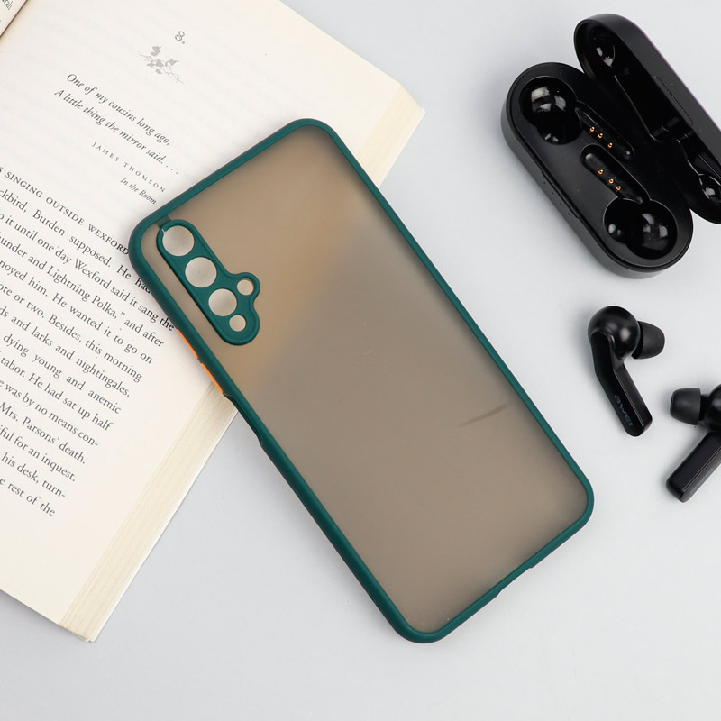 قاب PC مات محافظ لنز دار Huawei Nova 5T