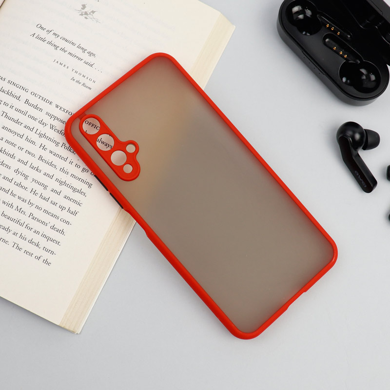 قاب PC مات محافظ لنز دار Huawei Nova 5T