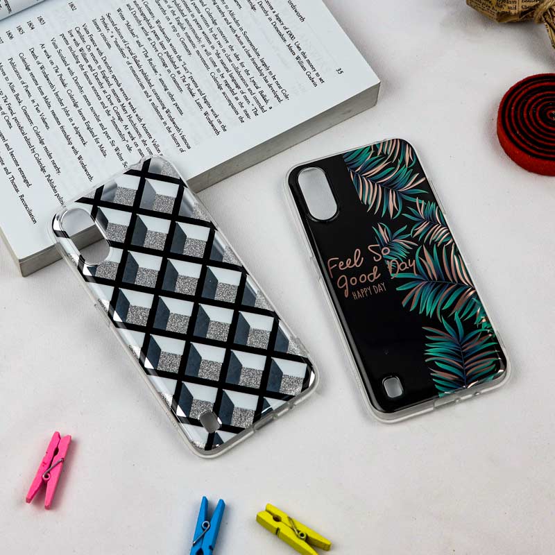 قاب طرح کاشی Samsung A01