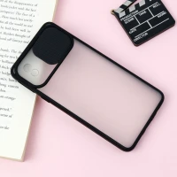 قاب PC مات محافظ لنز دار کشویی Samsung A01 Core