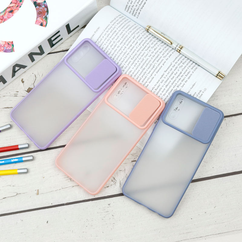 قاب PC مات محافظ لنز دار کشویی Samsung A02