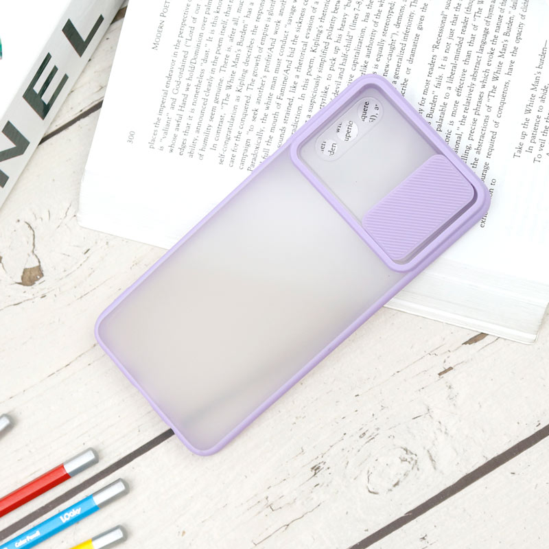 قاب PC مات محافظ لنز دار کشویی Samsung A02