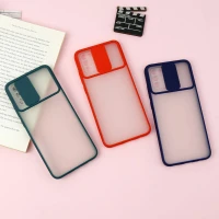 قاب PC مات محافظ لنز دار کشویی Samsung A02s / M02s