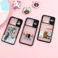 قاب محافظ لنز دار کشویی طرحدار دخترانه Samsung A10s سری B