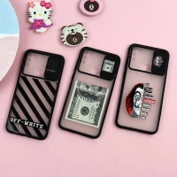 قاب سامسونگ Galaxy A11 طرح دار پسرانه سری B محافظ لنزدار کشویی