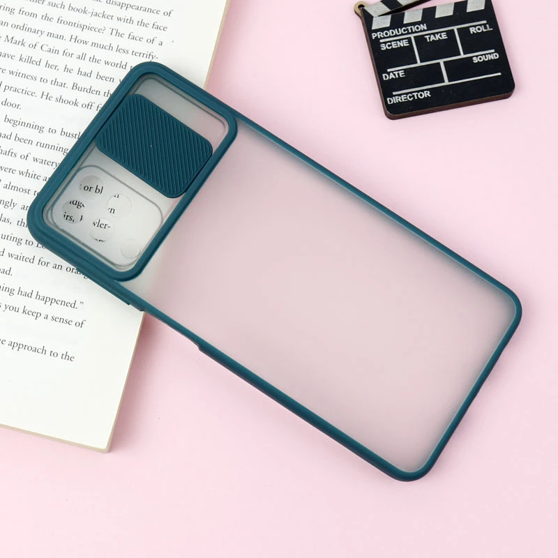 قاب PC مات محافظ لنز دار کشویی Samsung A12
