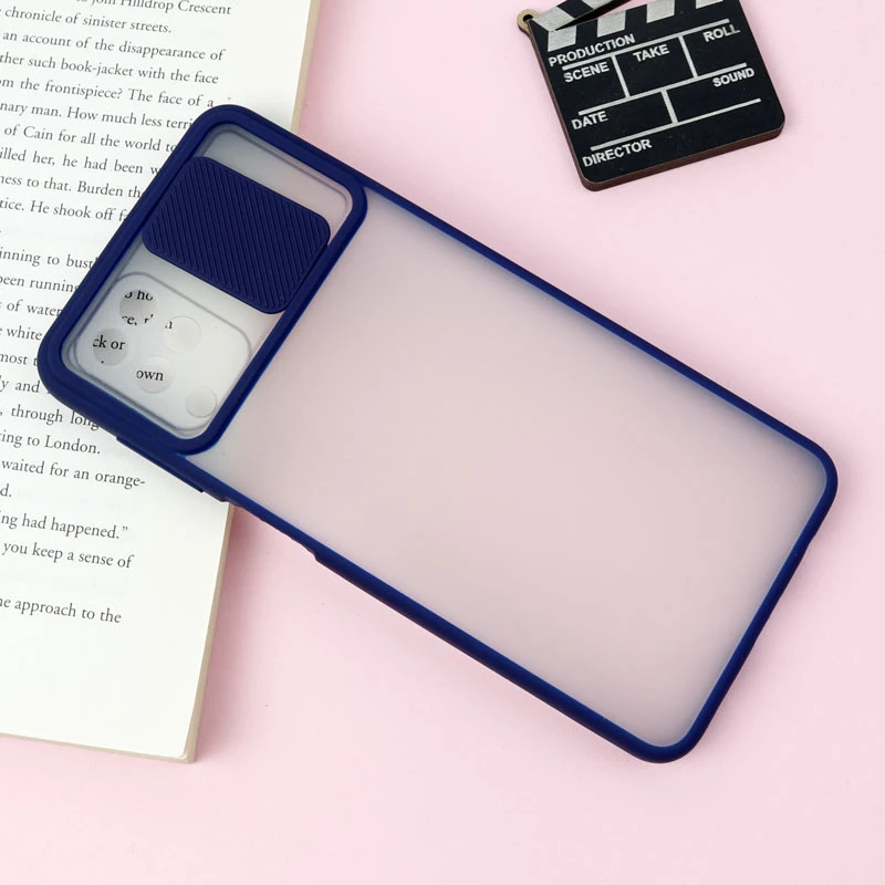 قاب PC مات محافظ لنز دار کشویی Samsung A12