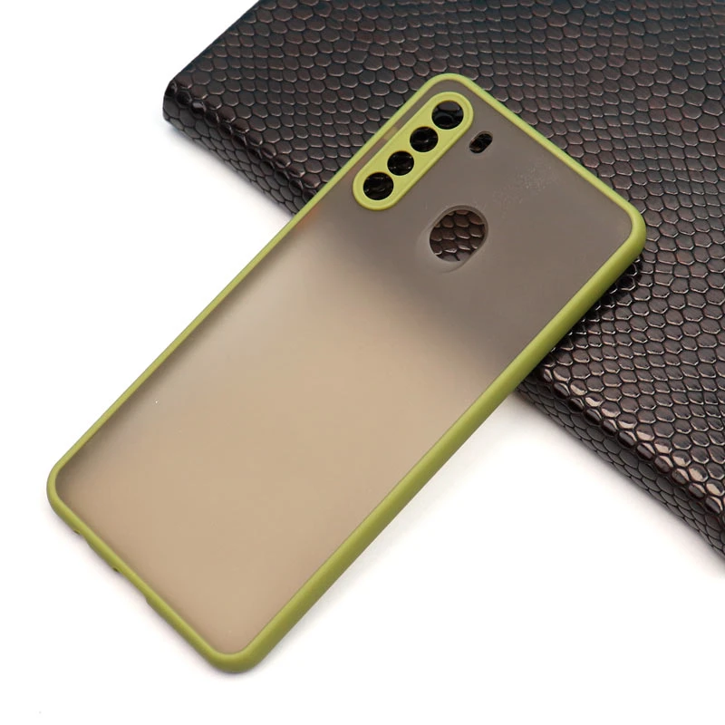 قاب PC مات محافظ لنز دار Samsung A21