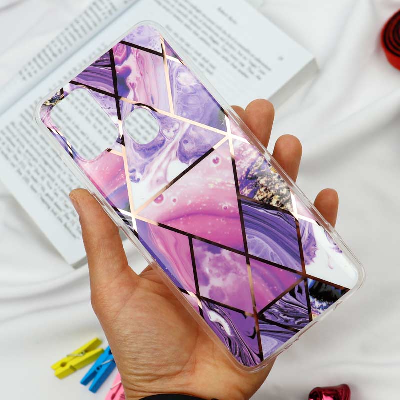 قاب طرح کاشی Samsung A21s