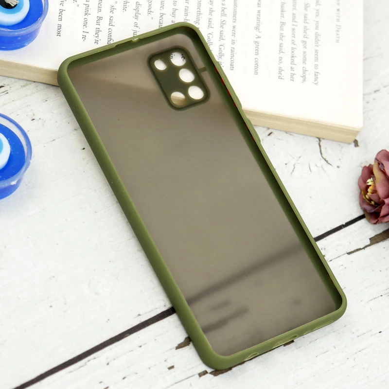 قاب PC مات محافظ لنز دار Samsung A31