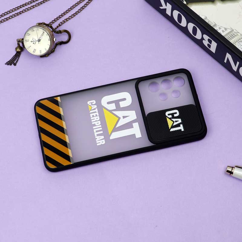 قاب سامسونگ Galaxy A32 طرح دار پسرانه سری B محافظ لنزدار کشویی
