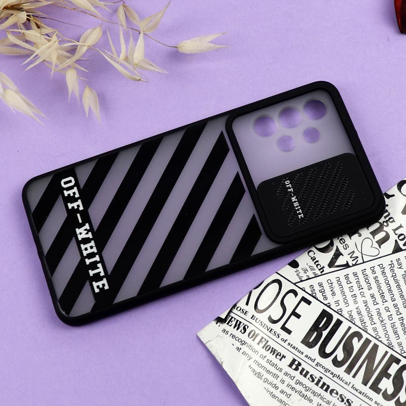 قاب سامسونگ Galaxy A32 طرح دار پسرانه سری B محافظ لنزدار کشویی