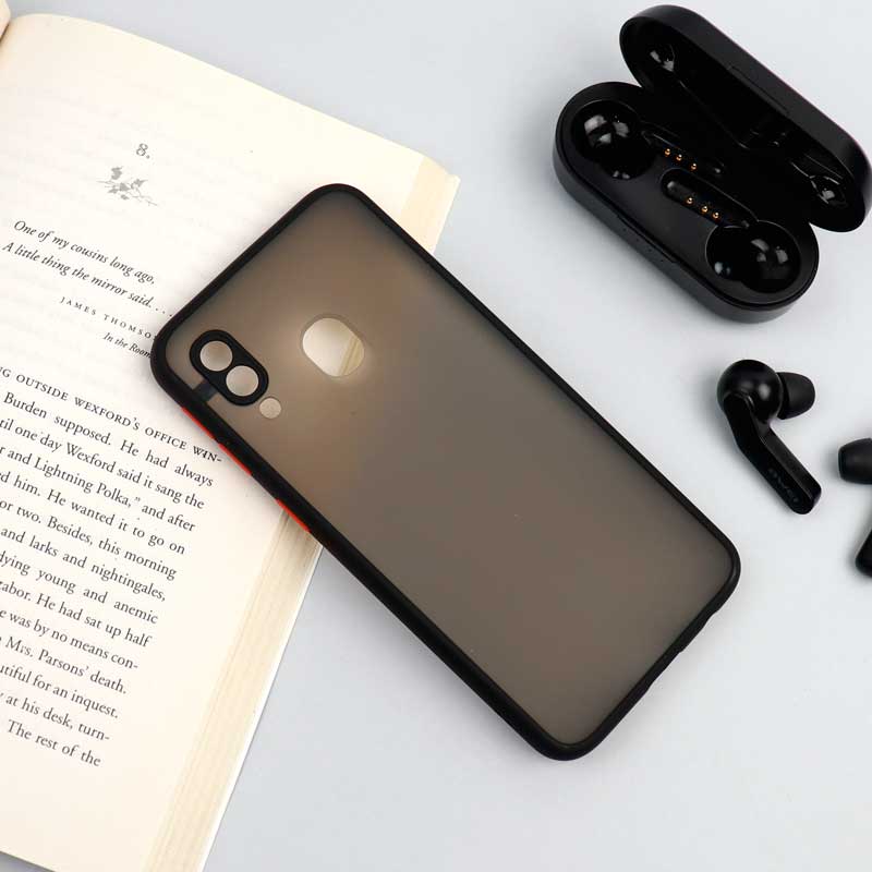 قاب PC مات محافظ لنز دار Samsung A40