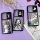 قاب سامسونگ Galaxy A32 4G طرح دار دخترانه سری B محافظ لنزدار کشویی