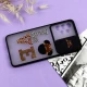 قاب سامسونگ Galaxy A32 4G طرح دار دخترانه سری B محافظ لنزدار کشویی