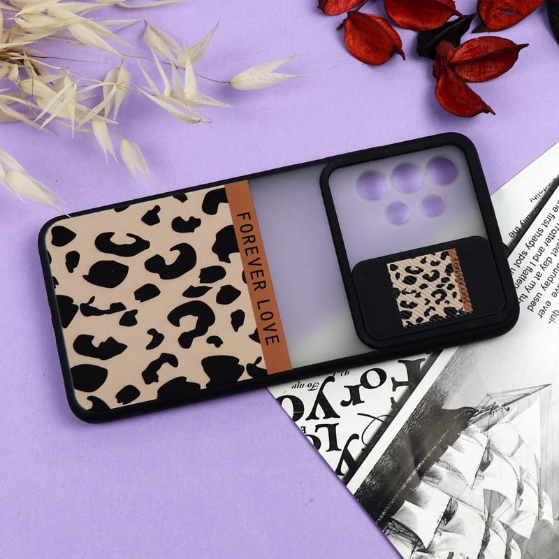 قاب سامسونگ Galaxy A32 4G طرح دار دخترانه سری B محافظ لنزدار کشویی