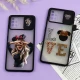 قاب سامسونگ Galaxy A51 طرح دار دخترانه سری B محافظ لنزدار کشویی