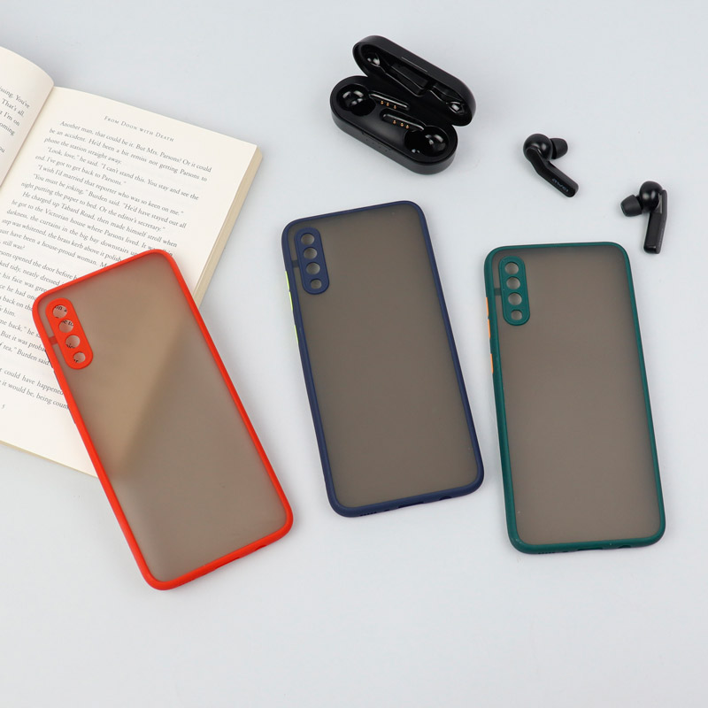 قاب PC مات محافظ لنز دار Samsung A70