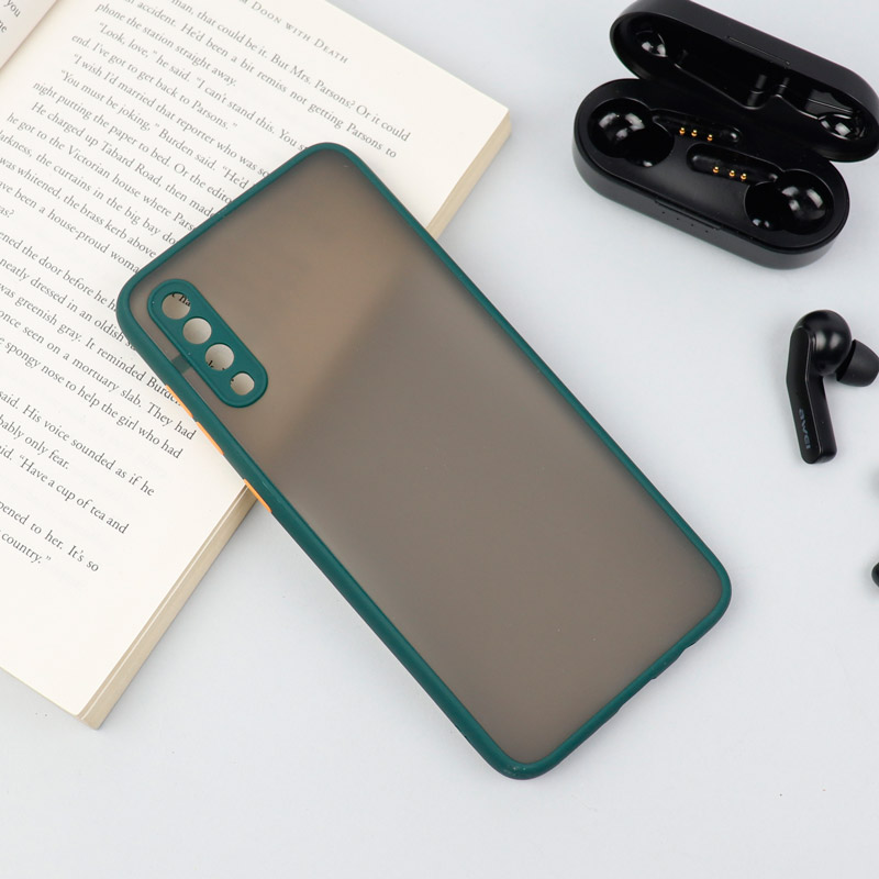قاب PC مات محافظ لنز دار Samsung A70