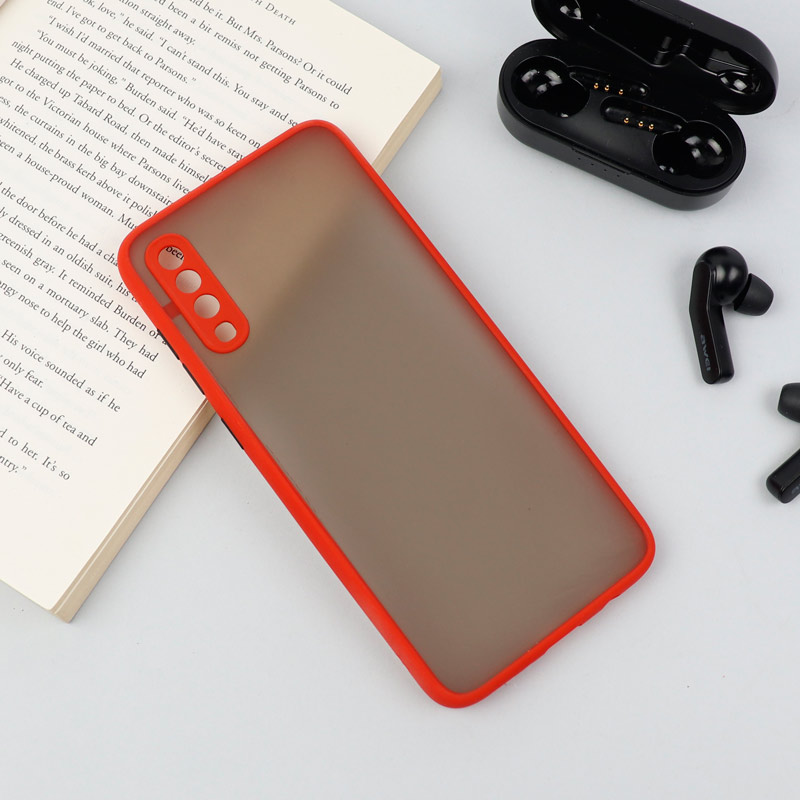 قاب PC مات محافظ لنز دار Samsung A70