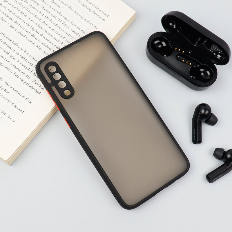 قاب PC مات محافظ لنز دار Samsung A70