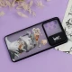 قاب سامسونگ Galaxy A72 طرح دار دخترانه سری B محافظ لنزدار کشویی