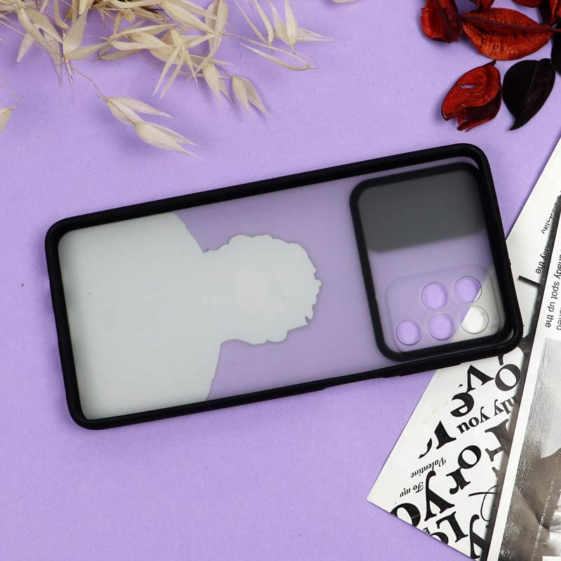 قاب سامسونگ Galaxy F62 / M62 طرح دار پسرانه سری B محافظ لنزدار کشویی