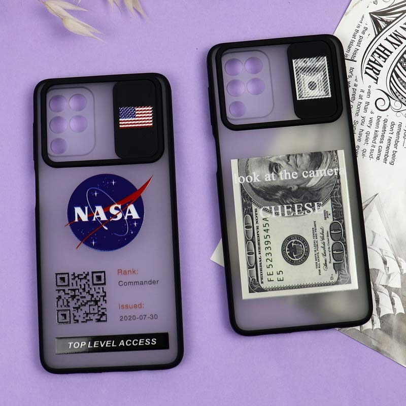 قاب سامسونگ Galaxy F62 / M62 طرح دار پسرانه سری B محافظ لنزدار کشویی