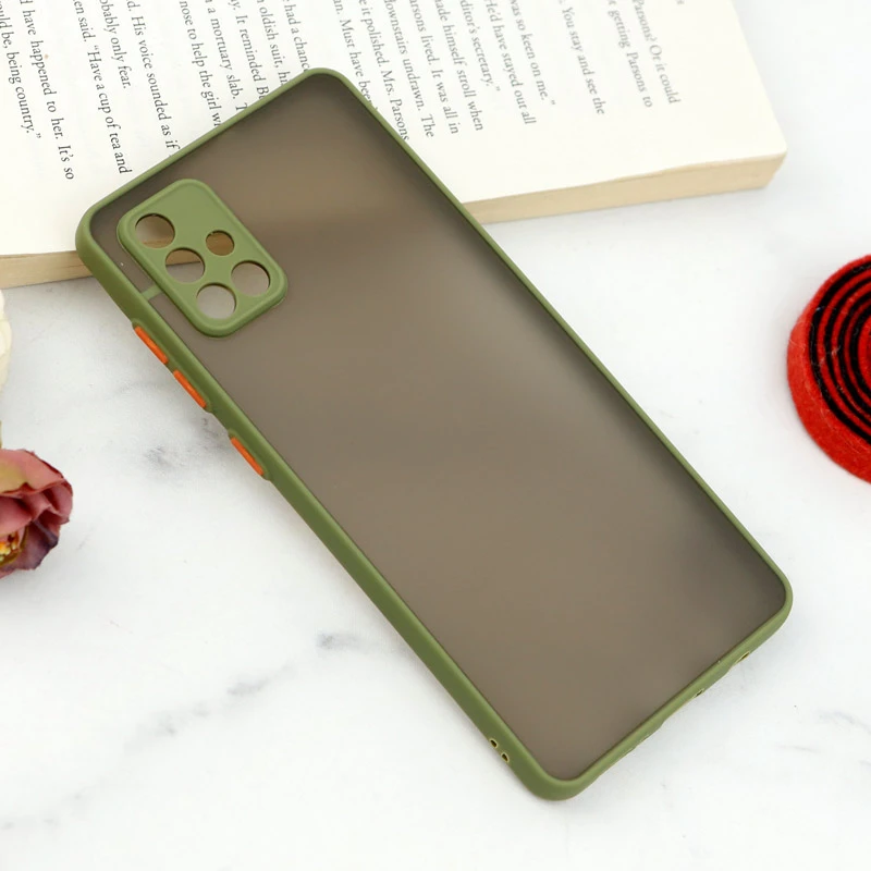 قاب PC مات محافظ لنز دار Samsung Galaxy A71