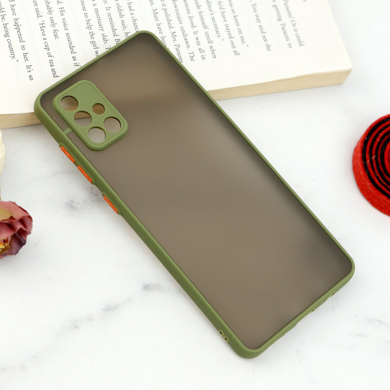 قاب PC مات محافظ لنز دار Samsung Galaxy A71