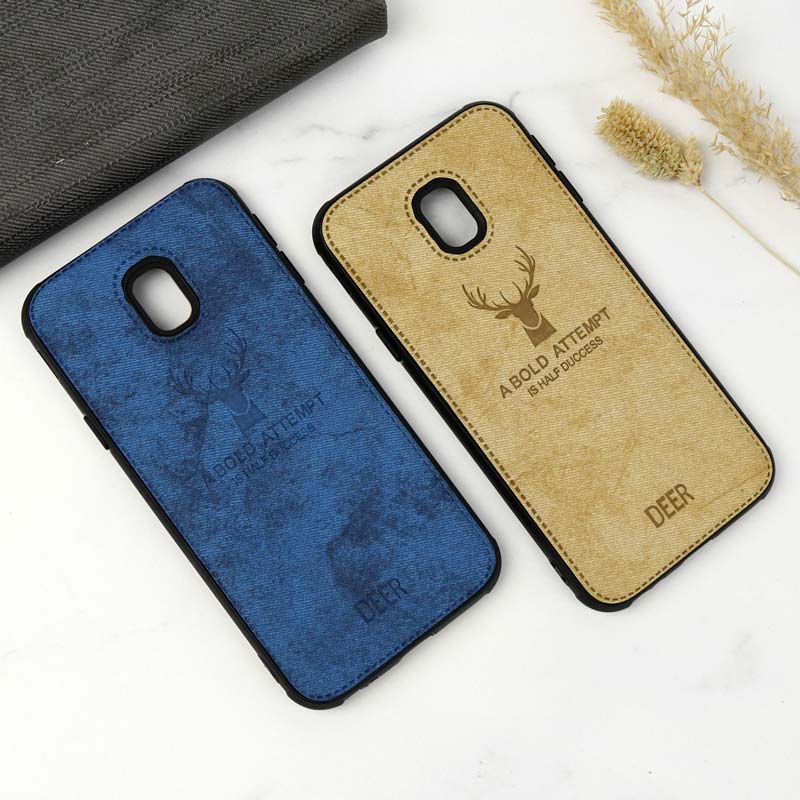 قاب چرمی طرح گوزن Samsung J3 Pro