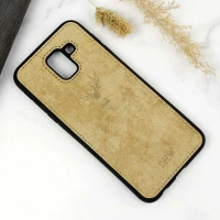 قاب چرمی طرح گوزن Samsung J6 خاکی