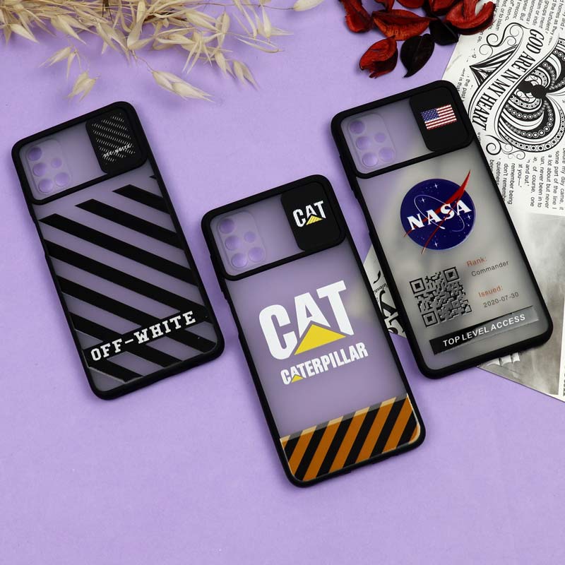 قاب سامسونگ Galaxy M51 طرح دار پسرانه سری B محافظ لنزدار کشویی